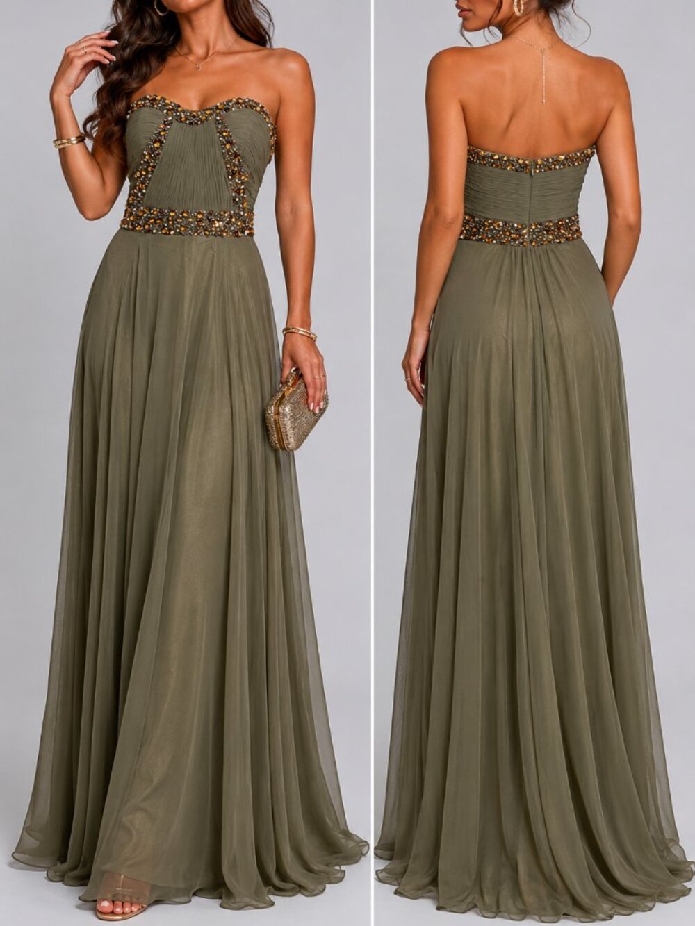 Vintage Bicici Prom Dress Evening Gown